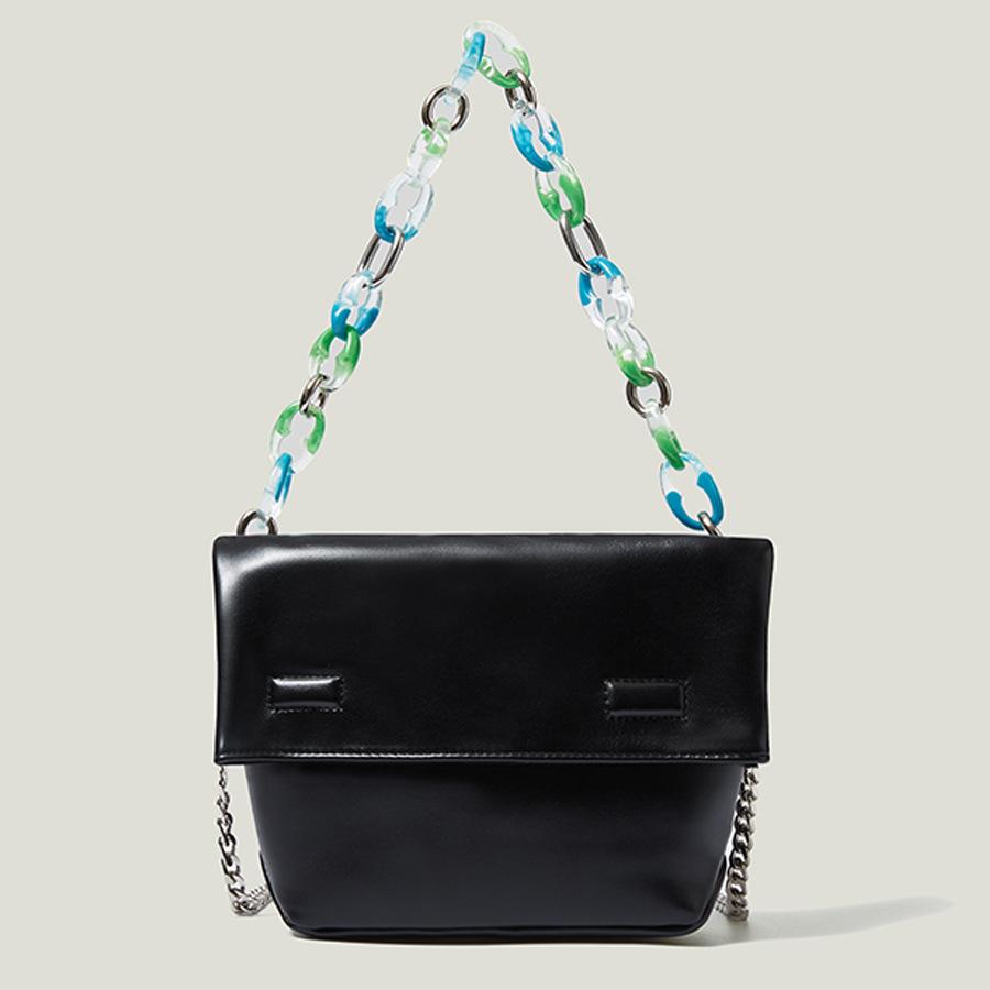 

Акриловая цепочка Женская сумочка с одним плечом Женская сумка Сумка-мессенджер Простая