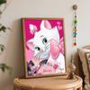Disney Marie Cat Oil Painting Painting Art Handmade Diy Painting Home Decoration Gift