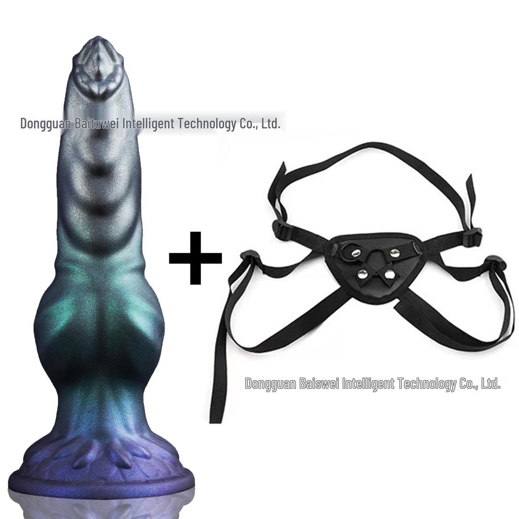 Cross-Species Dog Knot Silicone Animal Anal Plug SM Toy