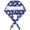 Cartoon Printing Scrub Cap Pure Adjustable Buckle Lab Scrub Hat Print Design Breathable Soft Healthcare Hats