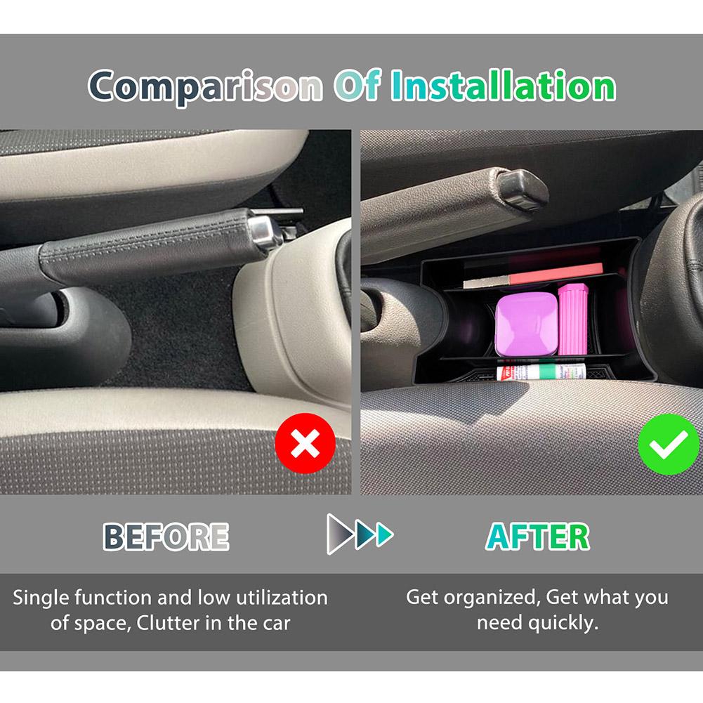 Central Console Armrest Box for VW Up 2013-2025 / Seat Mii / Skoda Citigo 2013-2025 Auto Storage VW Up 2025 Accessories