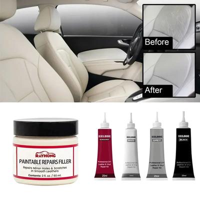 Leather Filling Paste Natural Leather Filler Repair Compound Leather Restoration Cream For Tears Crack Burns Holes Filler