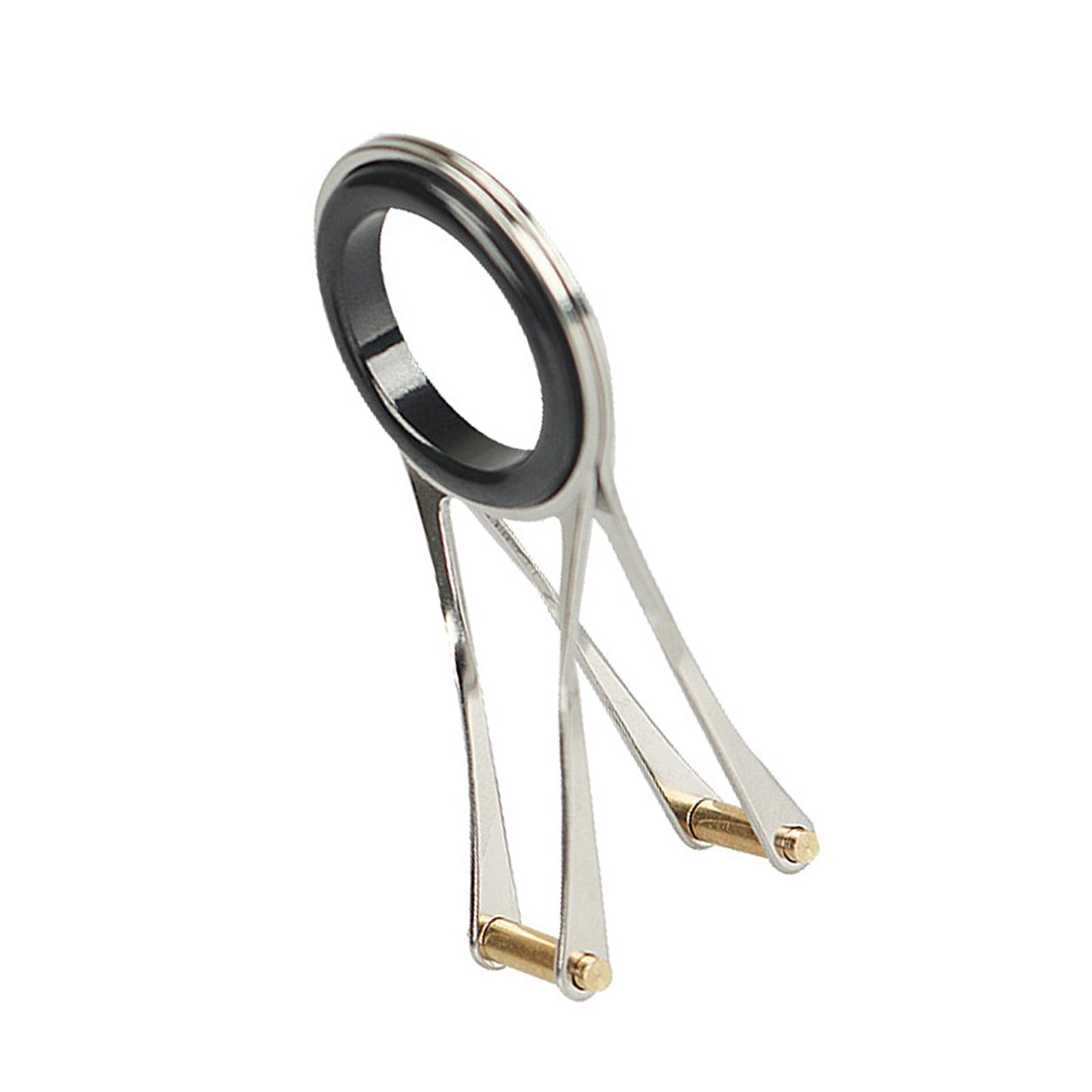 Удилище Удилища Направляющие для лески Телескопические Кольца-направляющие из нержавеющей стали Складные Износостойкие Кольца с проушинами Легко установить 40