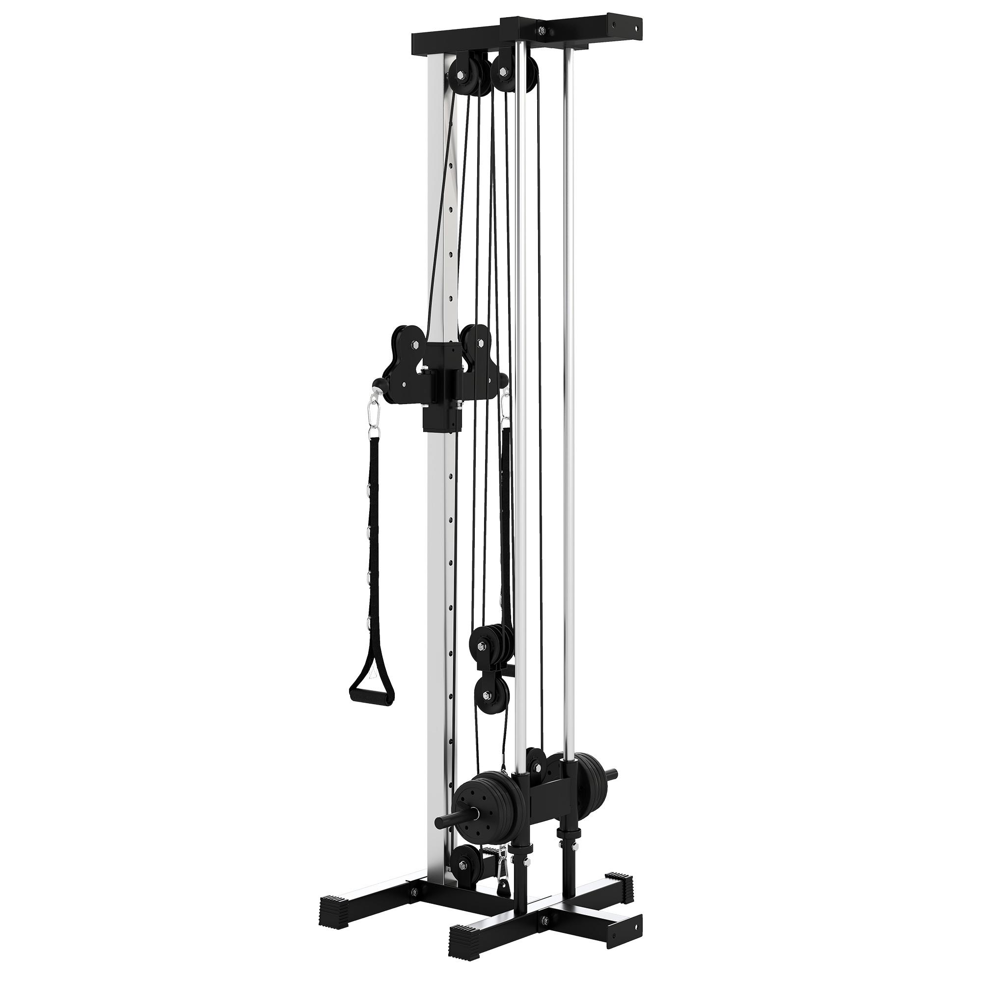 Wall Mount Cable Machine 15 Positions