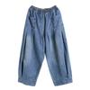 Baggy Oversize ג'ינס נשים ג'ינס מזדמנים צלב מכנסיים לנשים מכנסיים וינטג' הרמון מכנסיים בלומרס אמא ג'ינס רחב רגליים