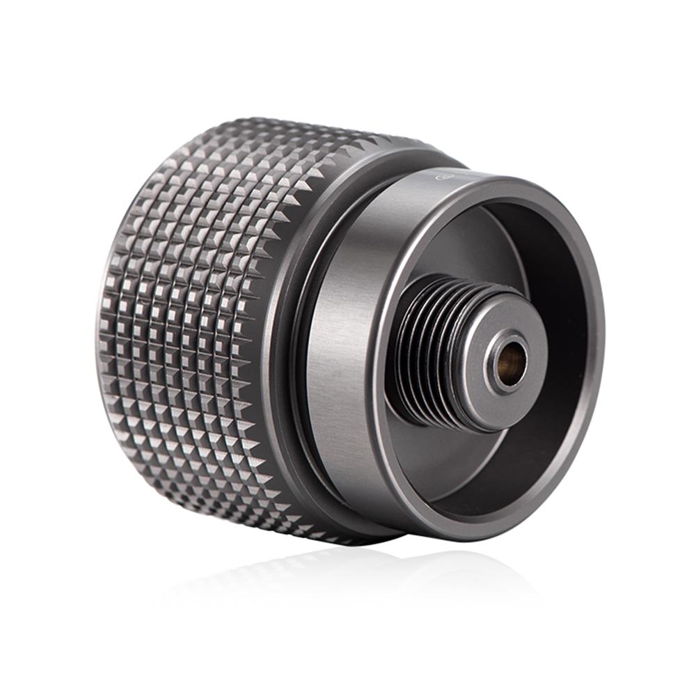 Gas Saver Plus mit Butan-Adapter, Gasadapter für Camping, Rucksackreisen, Wandern