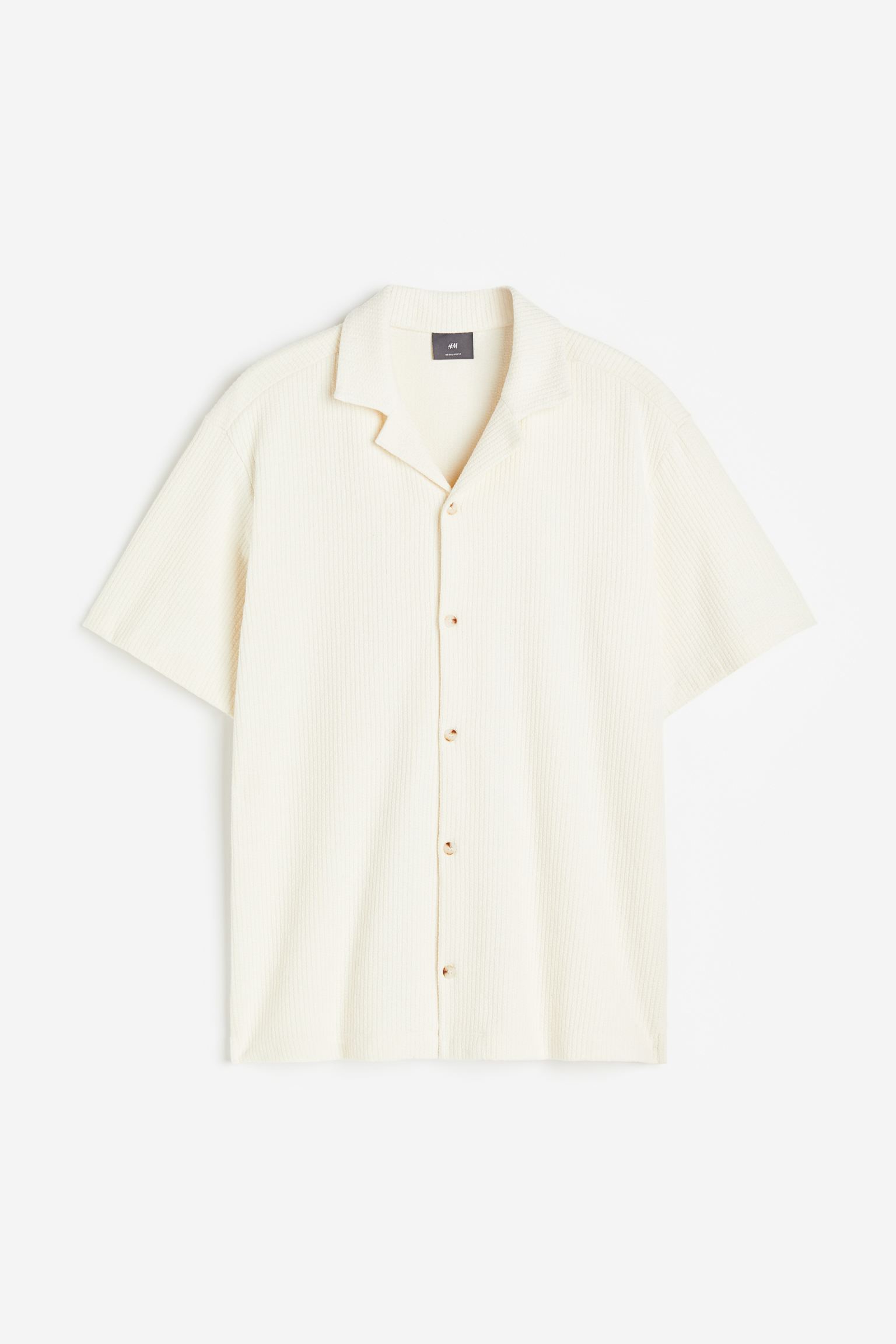 

Курортная рубашка Regular Fit с вафлями