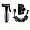 Stainless Steel Handheld Bidet Sprayer Brushed Finish Toilet Spray Gun Bathroom Water Sprayer for Personal Cleaning