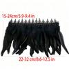 Feather Costume Neck Accessory with Lace Trim, Cosplay Capes Shoulder Wrap, Gothic Pull-On Collar for Party Photos and Stage Styling Appeal