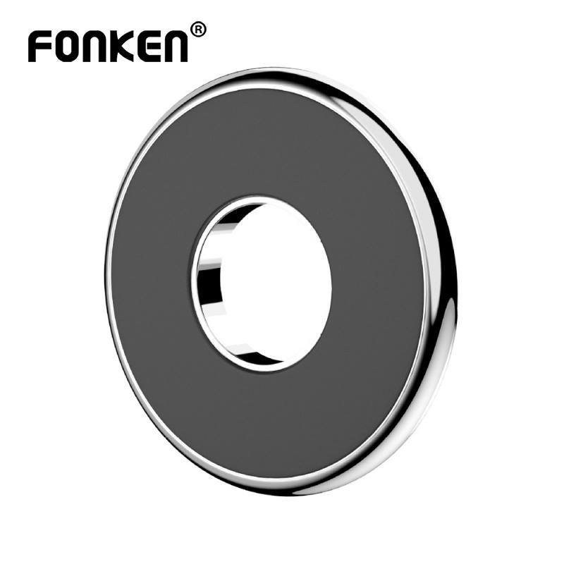 FONKEN Supporto magnetico per telefono per auto Supporto per auto in lega di zinco Forte magnete Adsorbimento Staffa per montaggio a parete Supporto per cruscotto Samsung Xiaomi Smart Phone