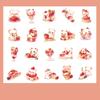 40 pcs/box Good Life Duck Album decorative stickers Self-adhesive stickers for DIY student creative stationery notebook diary