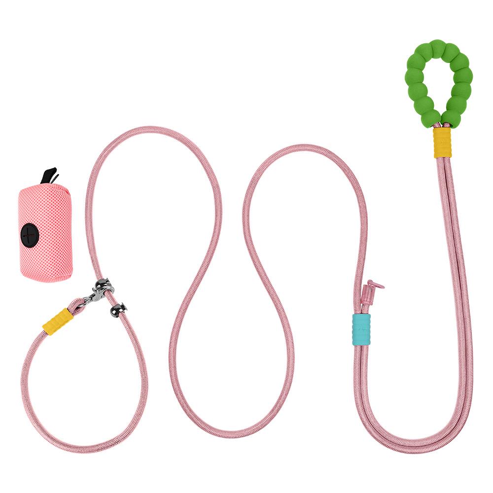 Professional Dog Training & Competition Cross-Body Leash - Explosion-Proof, Adjustable Waist-Belt Design