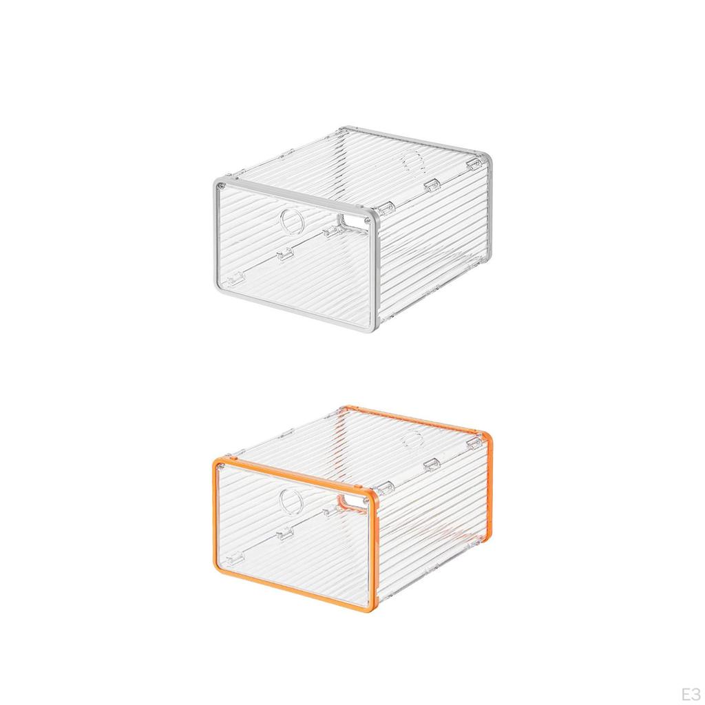 Clear Shoe Storage Box with Lid - Organize Your Shoes and Toys Efficiently