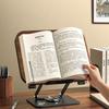 360° Rotating Base Reading Rack Foldable Laptop Holder Simple Book Stand  for Readers