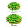 New Special-shaped 3D Flower Carpet Non-slip Crystal Velvet Bathroom Floor Mat Absorbent Soft Peony Floor Mat Home Decor