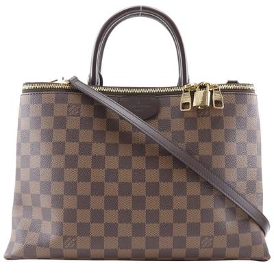 Louis Vuitton Brompton Torebka N41582 2WAYRamię Brązowe Płótno Damier Kobiety Używane