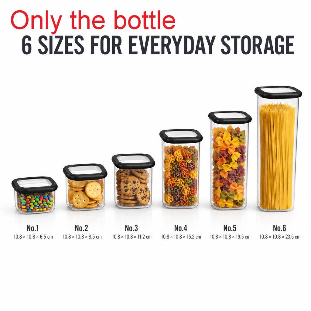 Food Grade Pp Sealing Storage Box With Lid For Kitchen Food Preservation