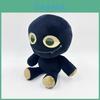 Slap Battles Bob Plush Short Plush Stuffed Animal Toy 22*25cm Black