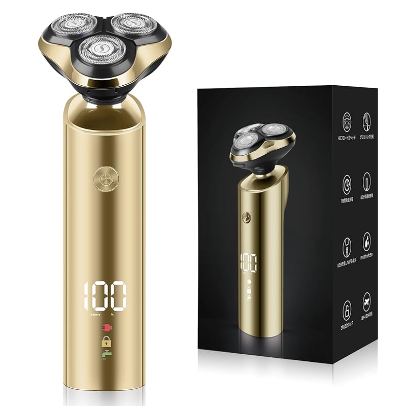 

shaver mens shaving electric mens shaver electric shaver shaving electric shaver rotary Wet and dry use IPX6 waterproof Possible to shave in the bath