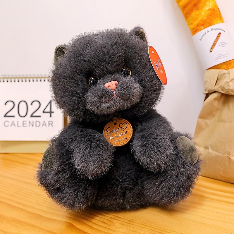 New Cute Pet Lazy Cat Doll Simulation Cat Plush Toy Soothing Ragdoll Birthday Gift