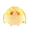 Sun Lemon Powabiyori Cockatiel 20 X 2 X 20cm Drawstring Bag Animal P-9252