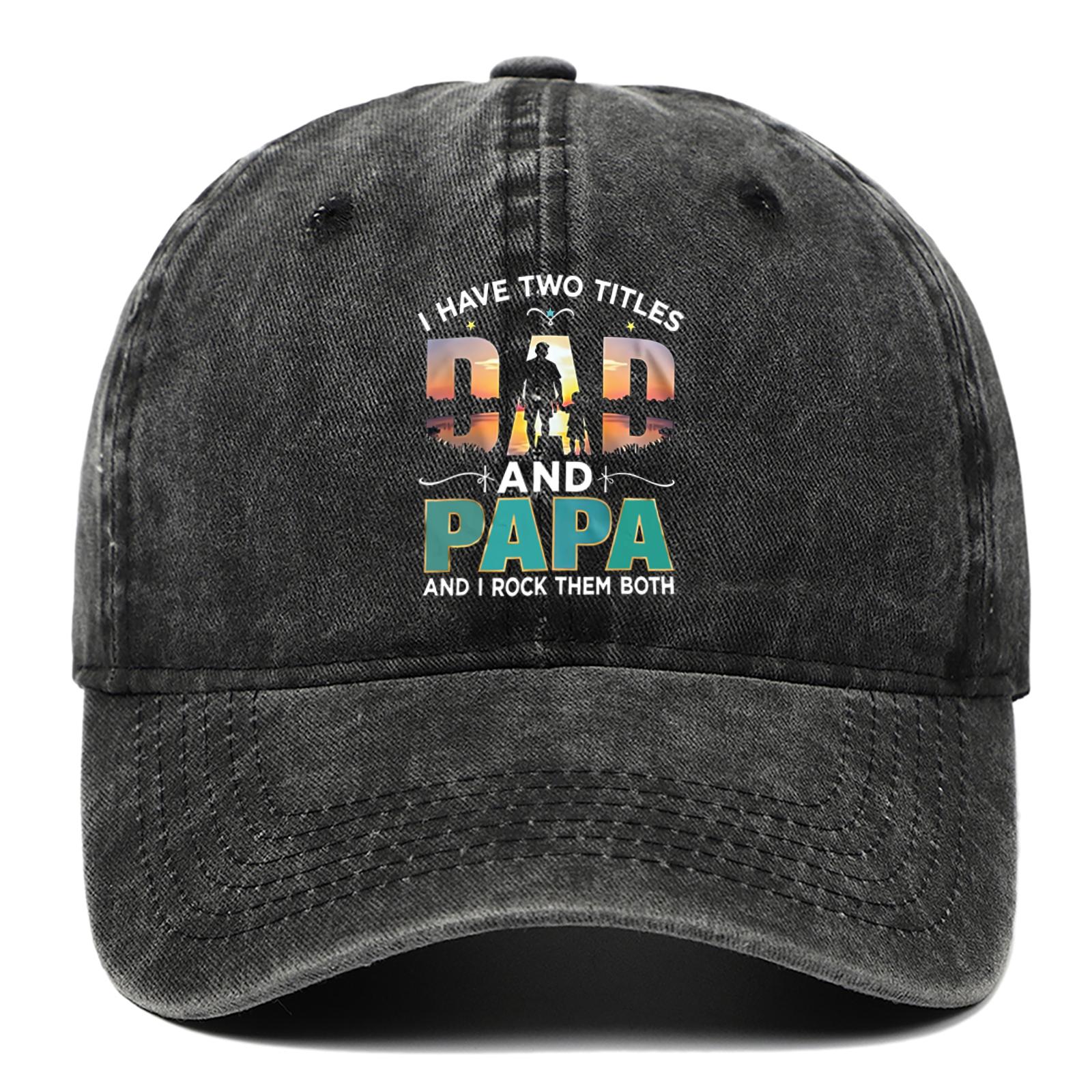 

Adjustable DAD Personalized Printed Baseball Hat Street Casual Style Outdoor Sunscreen Hat Breathable and Comfortable Adjustable чорний