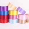 25Yards/Roll 40mm Silk Satin Ribbons for Clothing Satin Fabric Crafts Bow Handmade Gift Wrap Party Wedding DIY Decorative