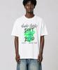 MONSTER REPUBLIC Rabbit Don'T Stop Bro Green T-Shirt White_9176