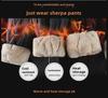 Men's Winter Warm Lambskin Pants: Fashionable, Thickened, Velvet-Lined, All-Match Casual Loose Fit.