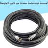 High Pressure Car Washer Pump Accessories: 55, 58, 40 Type Steel Wire Hose
