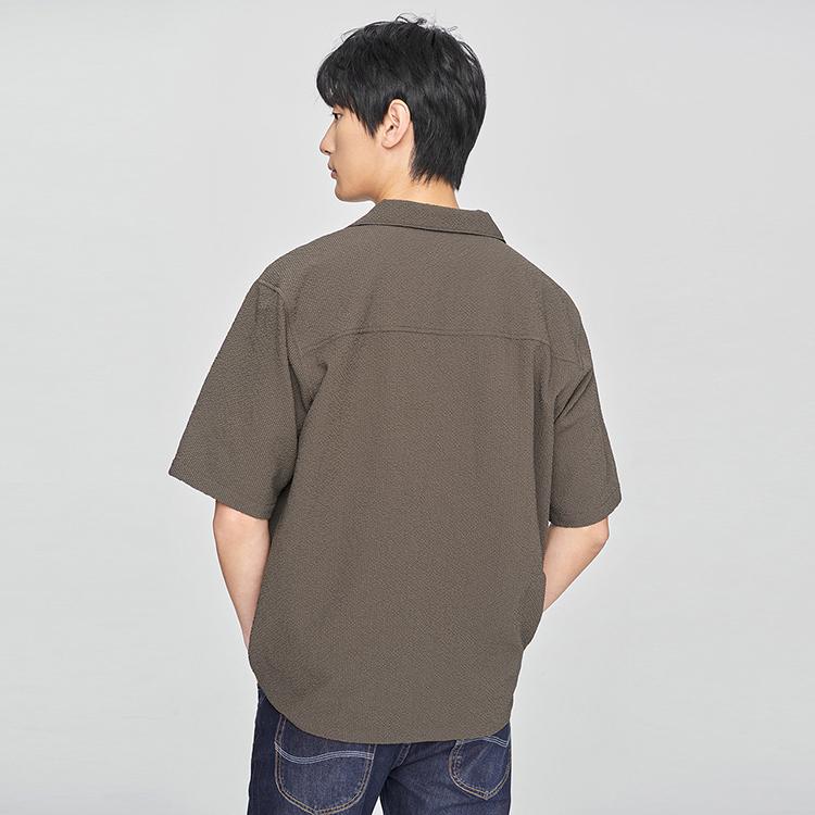 Lee Shirts Men's Lapel Moderate LMT009798207648A08004