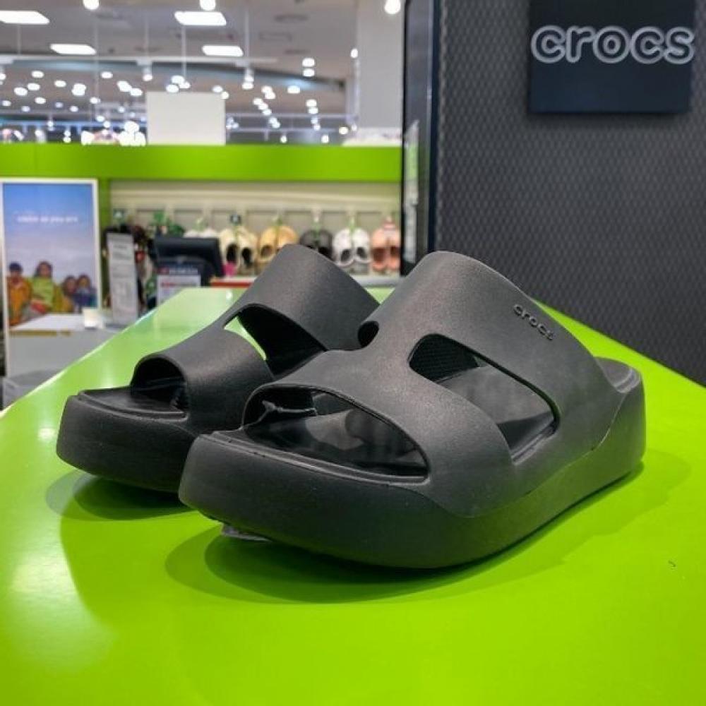 

Crocs Hc02 Getaway Platform H Strap Domestic Store Edition 209409 001 black/220