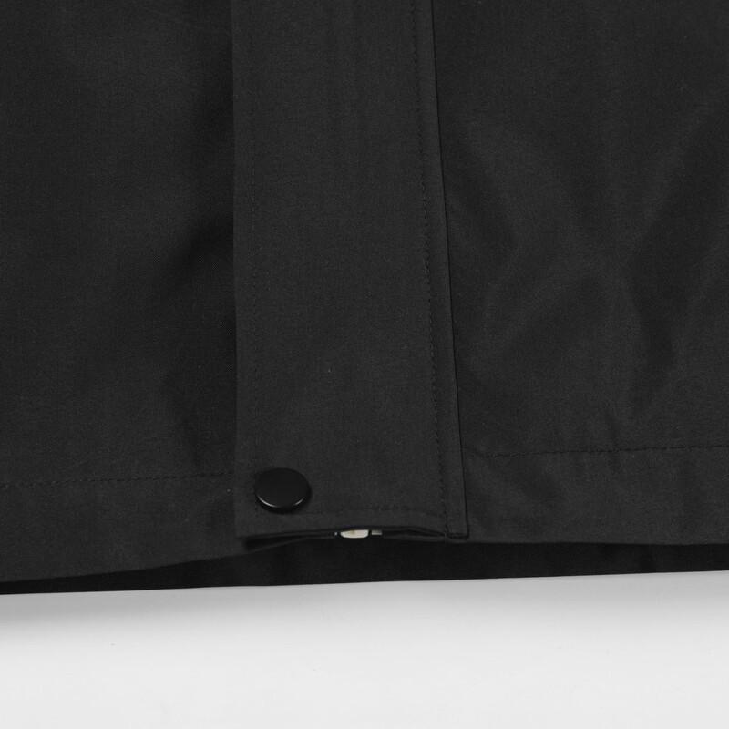 Men's Retro Striped Stand-Up Collar Jacket