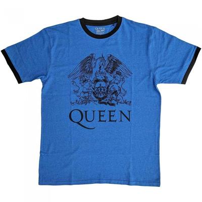 Queen Unisex-Erwachsene Wappen-Logo-T-Shirt