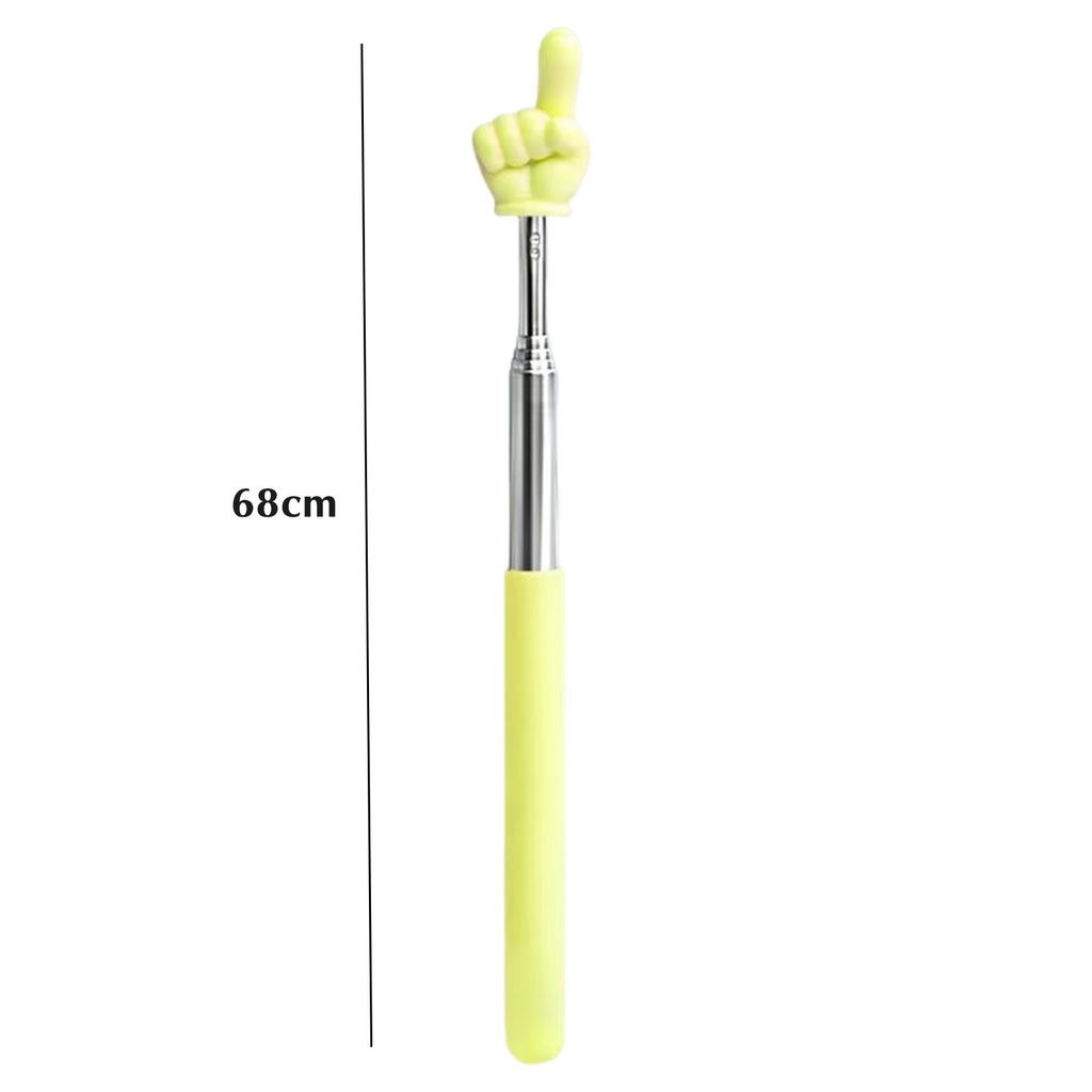 Telescopic Teachers Pointer Finger Pointer Stick Plastic Collapsible Finger Pointing Stick Classroom Essentials for Home