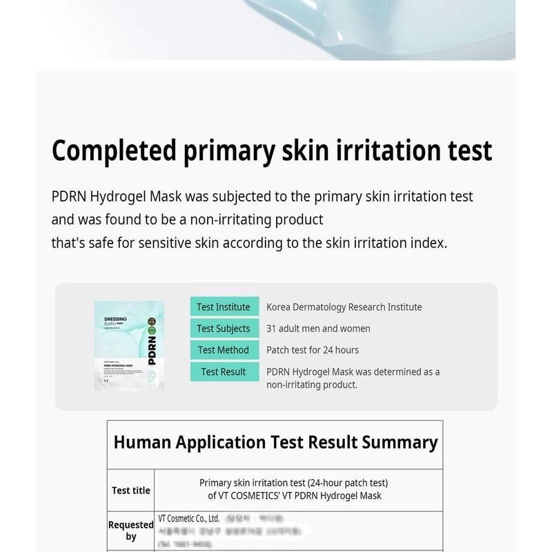 VT PDRN Hydrogel Maske