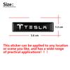 2/4/10Pcs 3D Car Badge Decorative Stickers For Tesla Model 3 Y S X Cybertruck Juguete Roadster Coil Bonina
