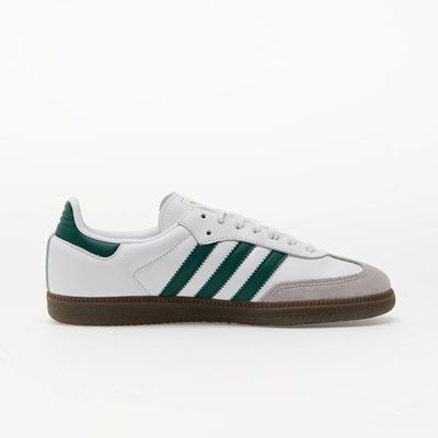 Samba Og Sneakers Pigskin Suede White/Green
