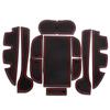 Gate Slot Pad Interior Door Pad/Cup For Toyota Camry Accessories 2012 2013 2014 2015 Non-slip Mats Red/blue/white Mats With