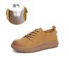 Little White Shoes Women's 2025 Spring New Retro British Board Shoes Women's Flat-bottomed Versatile Casual Shoes Fashion Women's Shoes