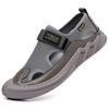 Men's Summer New Outdoor Beach Shoes Men's Shoes Thin Lightweight Breathable Mesh Shoes Sandals 2025