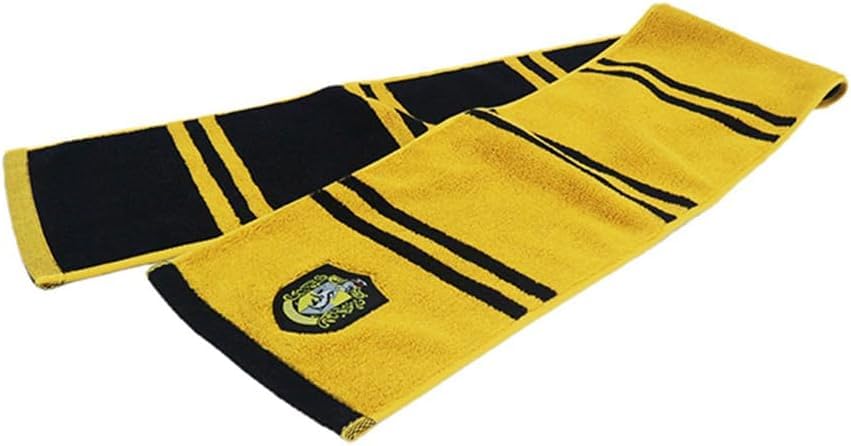 Marushin Harry Potter Hufflepuff Scarf Antibacterial and Product 4105002300 Towel, 100% Cotton, Deodorizing, Number
