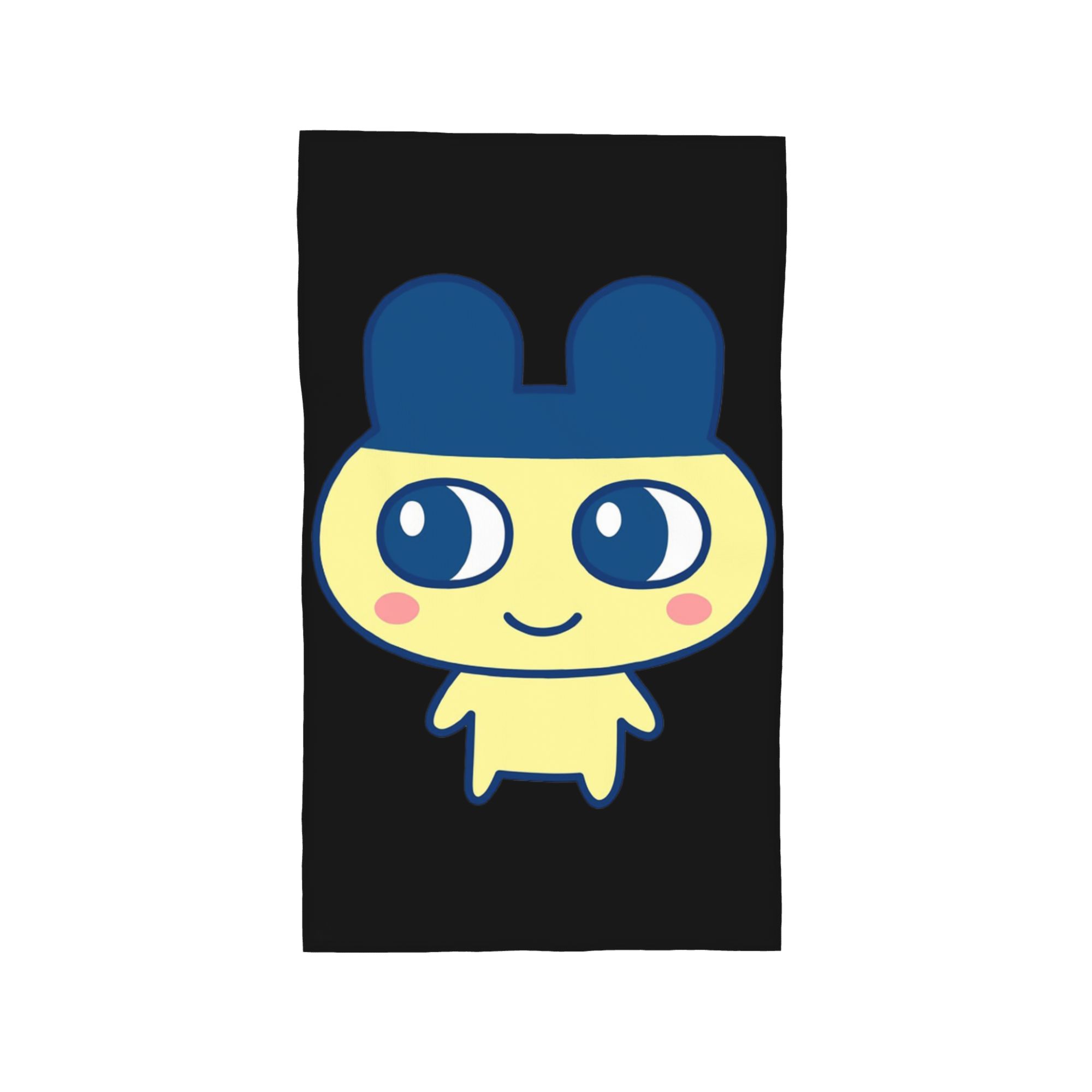 Tamagotchi Mametchi Soft Face Towel Quick Dry Pool Bath Cotton Towels Absorbent W30*H60(CM)