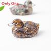 Water Crystal Resin Art Piece Duck Ornament For Home And Tabletop Decor