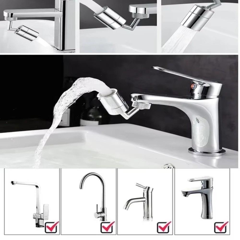 Water Saving Faucet Spray Head Filter 720 Degree Swivel Water Filter Nozzle Bubbler  Kitchen