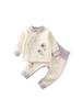 Baby Girl Warm Cotton-Padded High Waist Underwear Set - Autumn/Winter Newborn Clothes