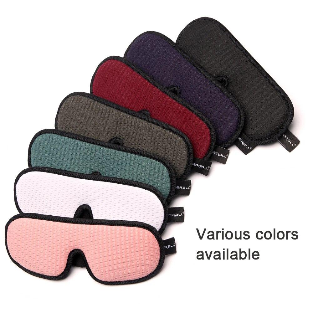 3D Sleeping Mask Block Out Light Sleep Mask For Eyes Soft Sleeping Aid Maska na oči na cesty Eyeshade Night Breathable Slaapmasker