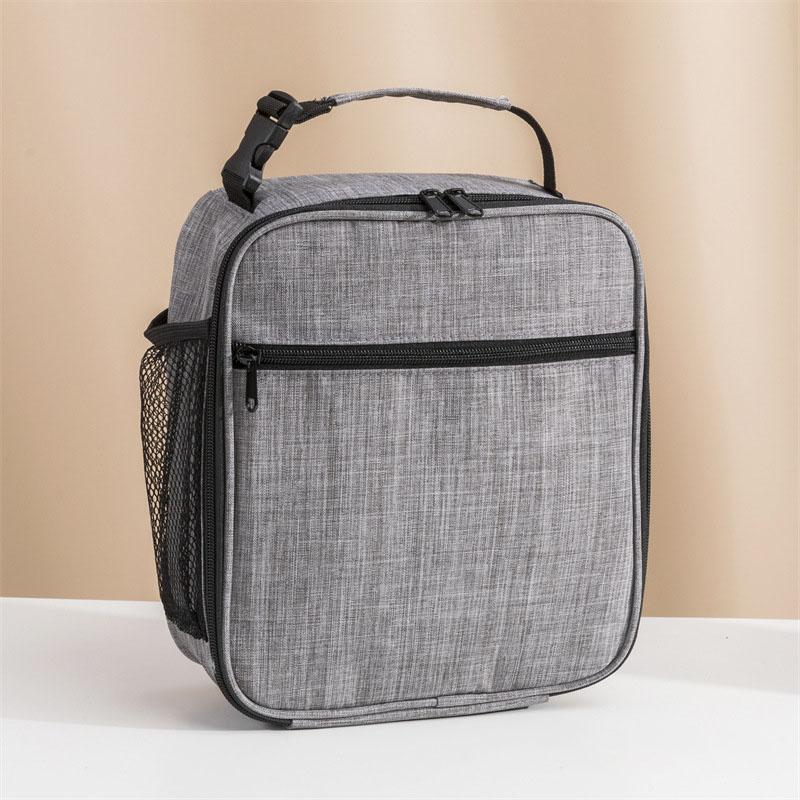 Men Women Insulated Portable Reusable Thermal Lunch Box Cooler Tote Lunch Bag for School Office Keep Food Fresh Warm or Cold