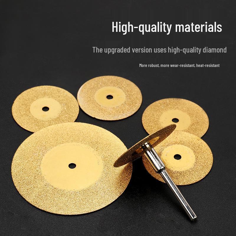 Jade Glass Diamond Abrasive Grout Cleaning Mini Saw Blade, Electric Grinding Disc