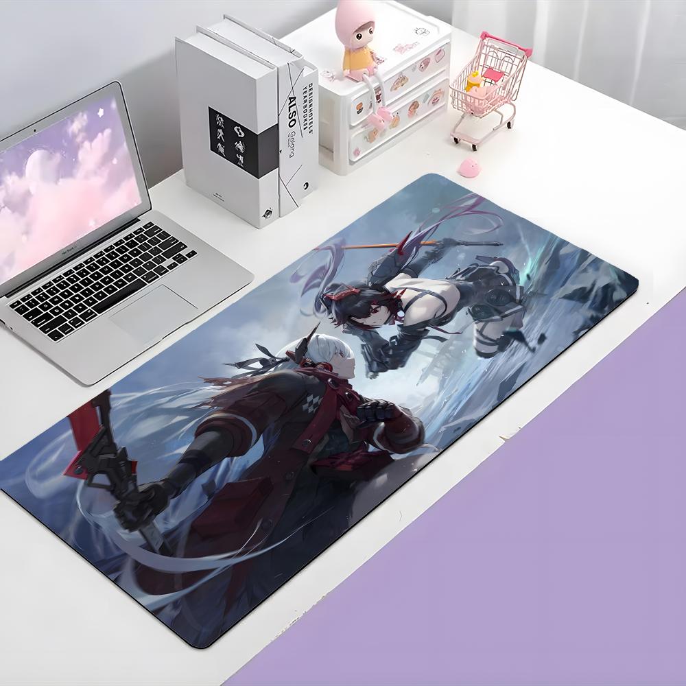 Game Tactical Ggirls Frontline Mouse Pad Large Gaming Mousepad With Thick Stitched Edge Nonslip Desk Mat